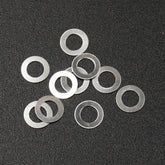 XP-40066 Steel Spacers 3X5X0.2mm 10pcs